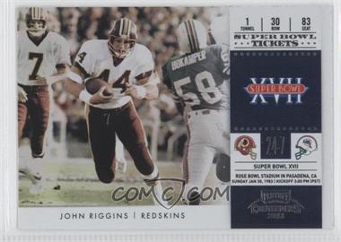 2011 Playoff Contenders - Super Bowl Tickets #20 - John Riggins