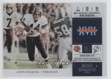 2011 Playoff Contenders - Super Bowl Tickets #20 - John Riggins