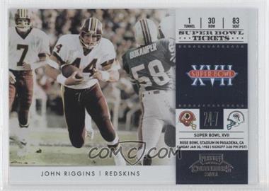 2011 Playoff Contenders - Super Bowl Tickets #20 - John Riggins