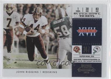 2011 Playoff Contenders - Super Bowl Tickets #20 - John Riggins