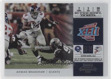 2011 Playoff Contenders - Super Bowl Tickets #6 - Ahmad Bradshaw