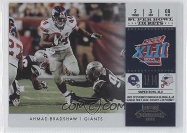 2011 Playoff Contenders - Super Bowl Tickets #6 - Ahmad Bradshaw