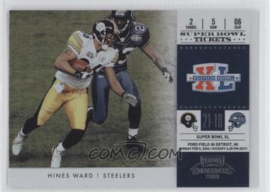 2011 Playoff Contenders - Super Bowl Tickets #8 - Hines Ward