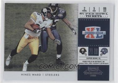 2011 Playoff Contenders - Super Bowl Tickets #8 - Hines Ward