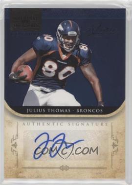 2011 Playoff National Treasures - [Base] - Century Black Signatures #253 - Rookie - Julius Thomas /25