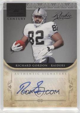 2011 Playoff National Treasures - [Base] - Century Black Signatures #275 - Rookie - Richard Gordon /25