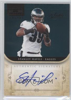 2011 Playoff National Treasures - [Base] - Century Black Signatures #285 - Rookie - Stanley Havili /25