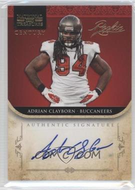 2011 Playoff National Treasures - [Base] - Century Gold Signatures #202 - Rookie - Adrian Clayborn /49