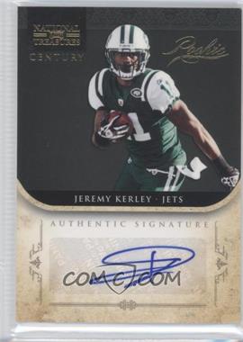 2011 Playoff National Treasures - [Base] - Century Gold Signatures #247 - Rookie - Jeremy Kerley /49