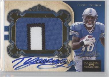 2011 Playoff National Treasures - [Base] - Century Gold Signatures #320 - Rookie Patch Autographs - Titus Young /49