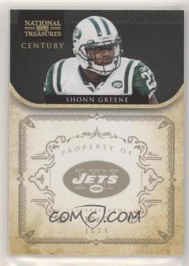 2011 Playoff National Treasures - [Base] - Century Gold #107 - Shonn Greene /10