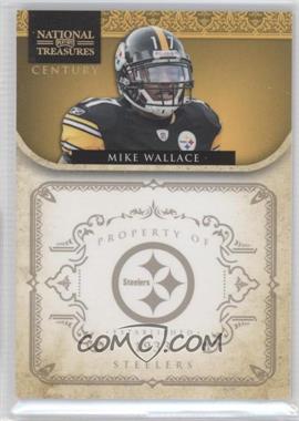 2011 Playoff National Treasures - [Base] - Century Gold #119 - Mike Wallace /10