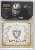 Legend - Ted Hendricks #/10