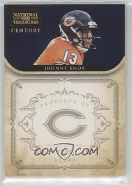 2011 Playoff National Treasures - [Base] - Century Gold #28 - Johnny Knox /10