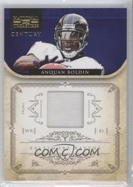 2011 Playoff National Treasures - [Base] - Century Materials Prime #10 - Anquan Boldin /49