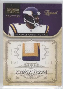 2011 Playoff National Treasures - [Base] - Century Materials Prime #184 - Legend - Randall Cunningham /49