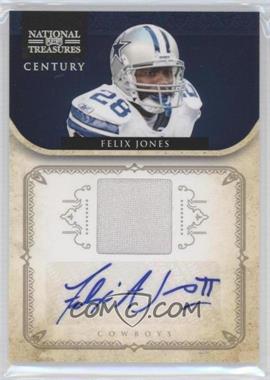 2011 Playoff National Treasures - [Base] - Century Materials Signatures #39 - Felix Jones /10