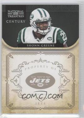 2011 Playoff National Treasures - [Base] - Century Silver #107 - Shonn Greene /25