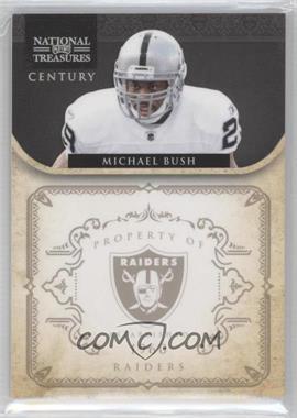 2011 Playoff National Treasures - [Base] - Century Silver #111 - Michael Bush /25