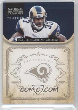 2011 Playoff National Treasures - [Base] - Century Silver #136 - Carnell "Cadillac" Williams /25