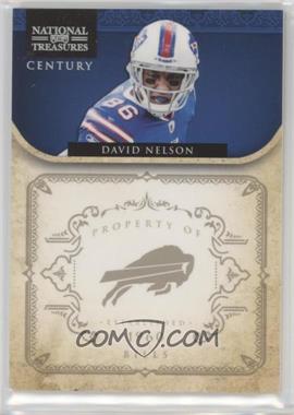 2011 Playoff National Treasures - [Base] - Century Silver #16 - David Nelson /25