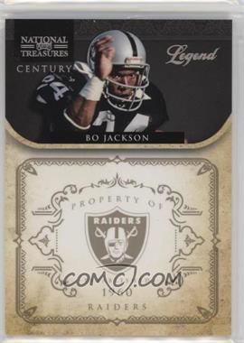 2011 Playoff National Treasures - [Base] - Century Silver #193 - Legend - Bo Jackson /25