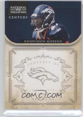 2011 Playoff National Treasures - [Base] - Century Silver #45 - Knowshon Moreno /25