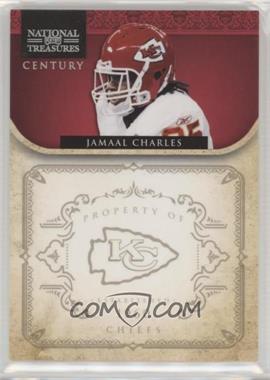 2011 Playoff National Treasures - [Base] - Century Silver #74 - Jamaal Charles /25