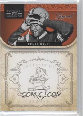 2011 Playoff National Treasures - [Base] #155 - Legend - Ernie Davis /99