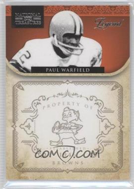 2011 Playoff National Treasures - [Base] #182 - Legend - Paul Warfield /99