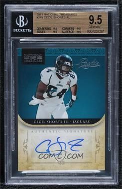 2011 Playoff National Treasures - [Base] #219 - Rookie - Cecil Shorts III /99 [BGS 9.5 GEM MINT]