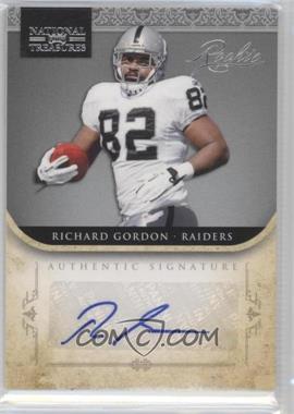 2011 Playoff National Treasures - [Base] #275 - Rookie - Richard Gordon /99