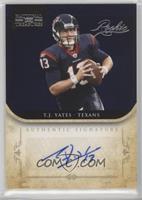 Rookie - T.J. Yates [Noted] #/99