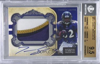 2011 Playoff National Treasures - [Base] #313 - Rookie Patch Autographs - Torrey Smith /99 [BGS 9.5 GEM MINT]