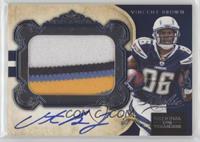 Rookie Patch Autographs - Vincent Brown #/99