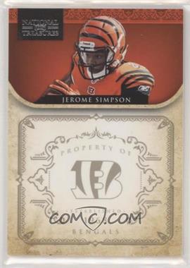 2011 Playoff National Treasures - [Base] #32 - Jerome Simpson /99