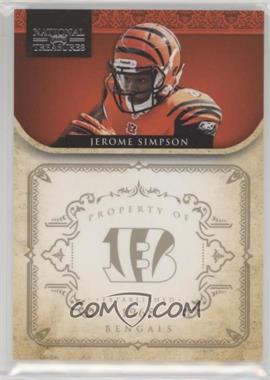 2011 Playoff National Treasures - [Base] #32 - Jerome Simpson /99