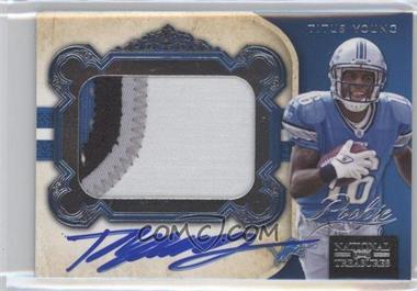 2011 Playoff National Treasures - [Base] #320 - Rookie Patch Autographs - Titus Young /99