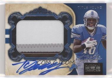 2011 Playoff National Treasures - [Base] #320 - Rookie Patch Autographs - Titus Young /99