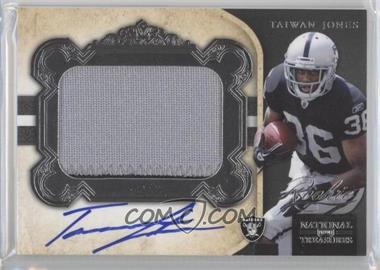 2011 Playoff National Treasures - [Base] #332 - Rookie Patch Autographs - Taiwan Jones /99