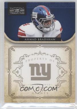 2011 Playoff National Treasures - [Base] #98 - Ahmad Bradshaw /99