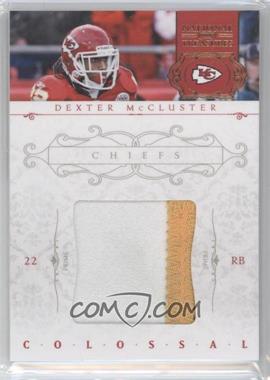 2011 Playoff National Treasures - Colossal Materials - Prime #27 - Dexter McCluster /25