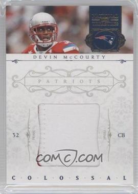 2011 Playoff National Treasures - Colossal Materials - Prime #69 - Devin McCourty /49