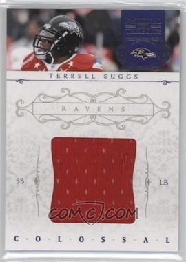 2011 Playoff National Treasures - Colossal Materials #38 - Terrell Suggs /99