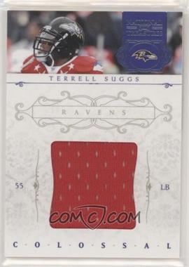 2011 Playoff National Treasures - Colossal Materials #38 - Terrell Suggs /99