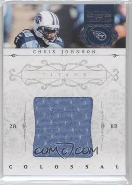 2011 Playoff National Treasures - Colossal Materials #5 - Chris Johnson /99