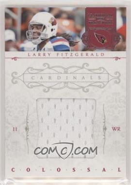 2011 Playoff National Treasures - Colossal Materials #59 - Larry Fitzgerald /99