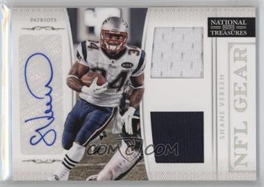 2011 Playoff National Treasures - NFL Gear - Combos Signatures #30 - Shane Vereen /49