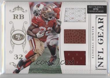 2011 Playoff National Treasures - NFL Gear - Trios #21 - Kendall Hunter /99