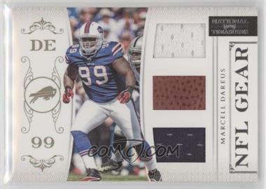 2011 Playoff National Treasures - NFL Gear - Trios #24 - Marcell Dareus /99